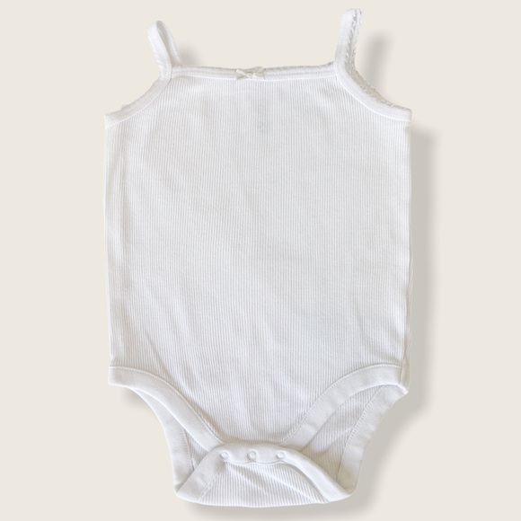 Baby Gap 6-12M Picot Trim Ribbed Bodysuit Bundle - Picture 5 of 8